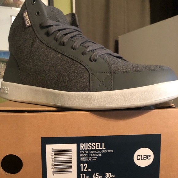 Clae Shoes Clae Russell Sz 2 Grey Never Worn Poshmark